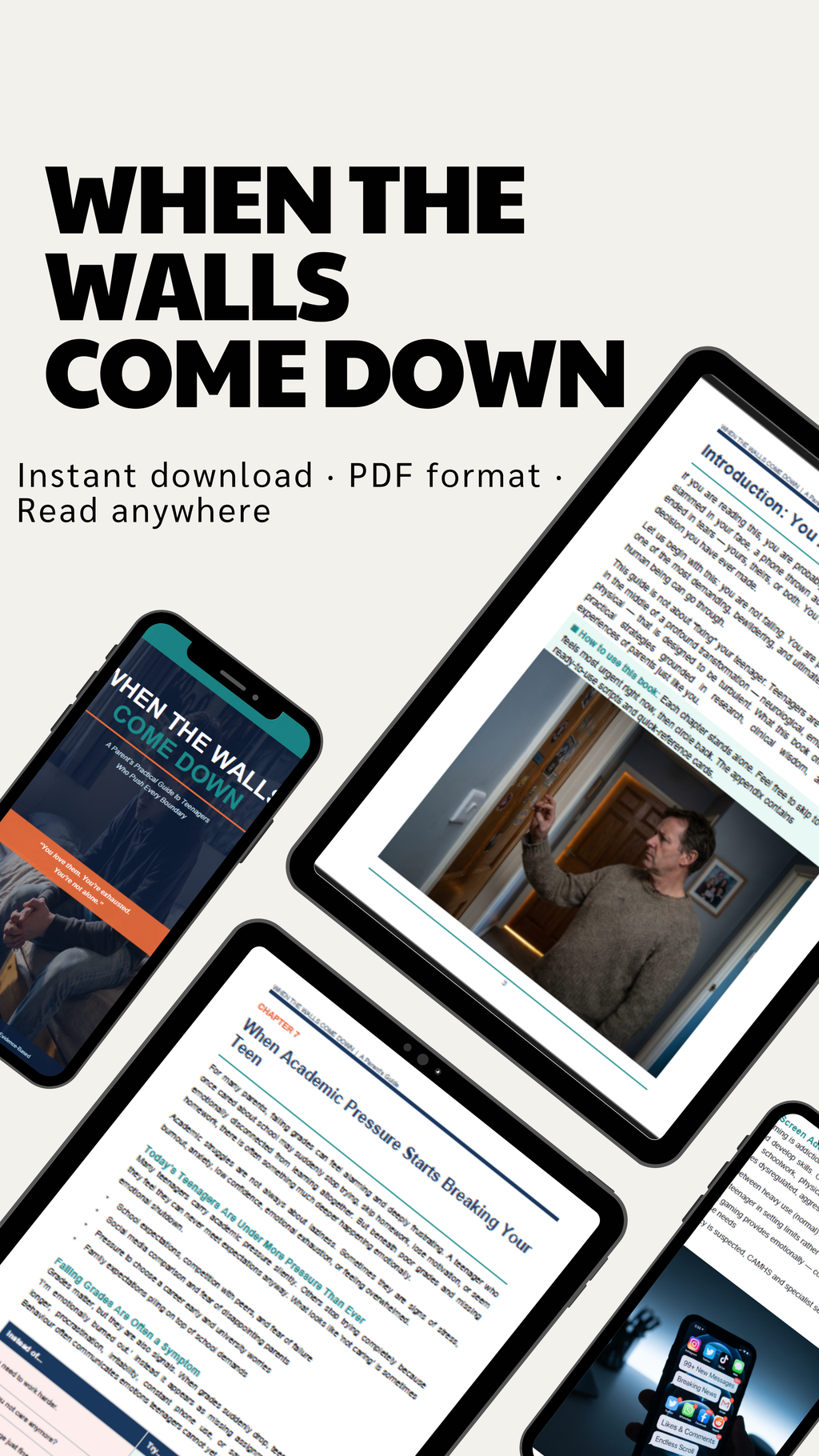 When the Walls Come Down — A Parent's Guide to Teenagers Who Push Every Boundary Instant download